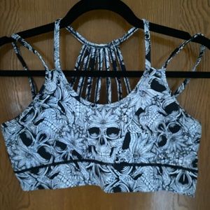 CVG *Retired skulls XL sports bra